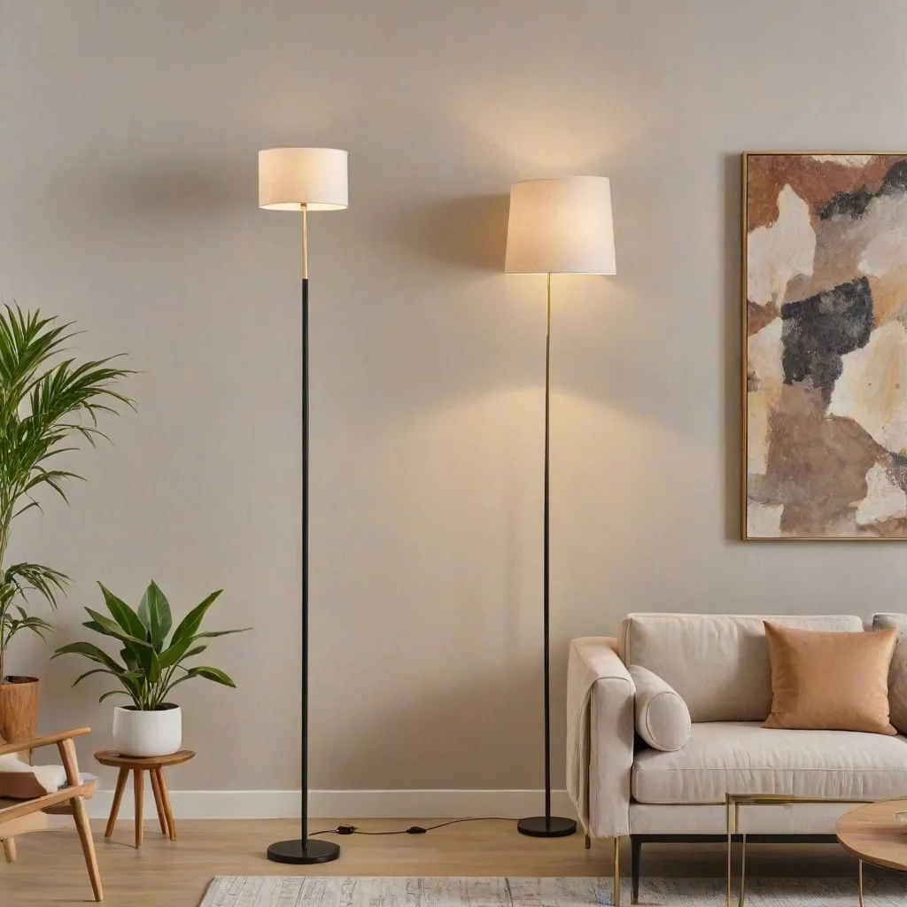 Stylowe lampy podłogowe do salonu: jakie modele wybrać